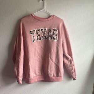 sweatshirt!! light pink size M